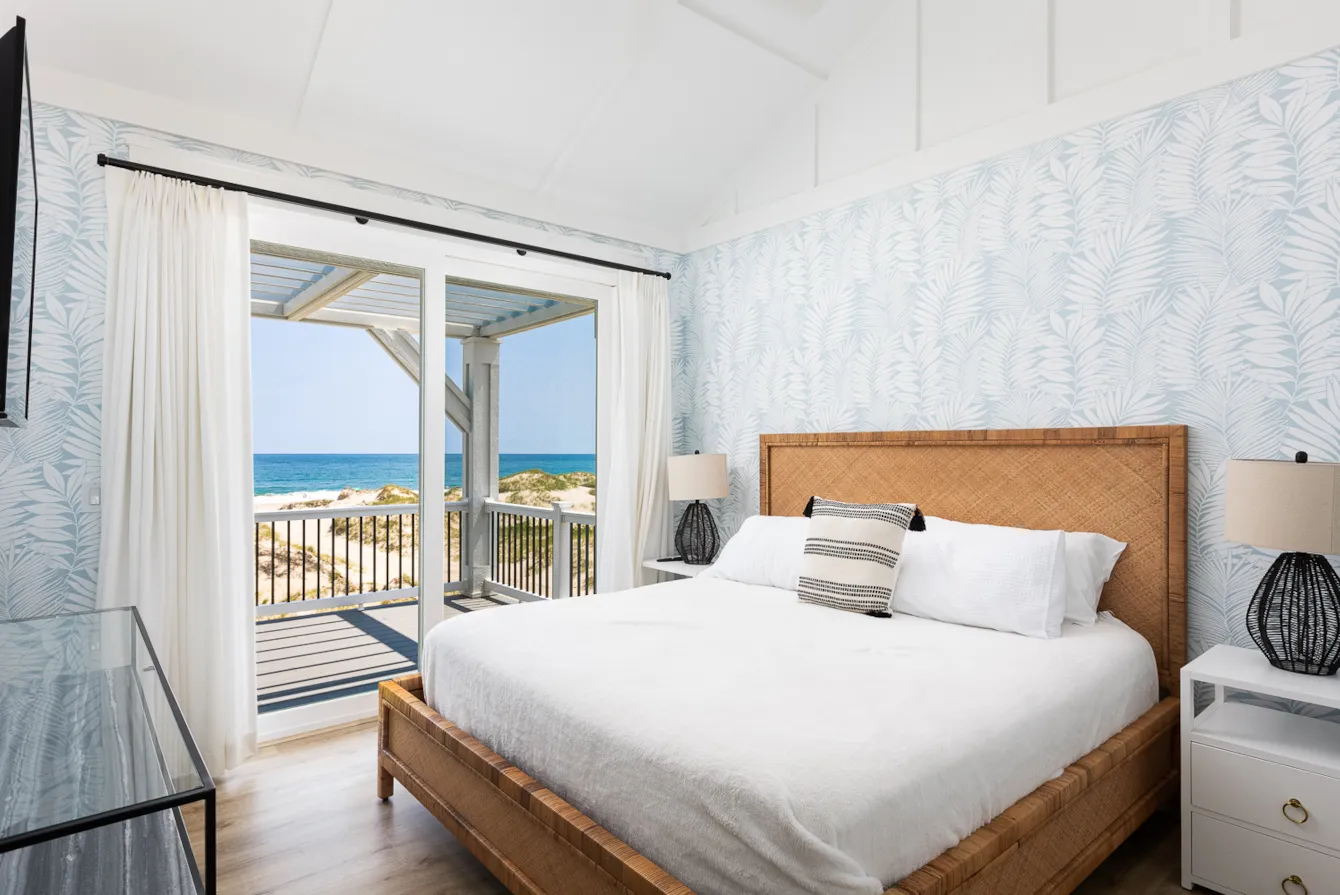 Bedroom at Penny's Hill Beach Club